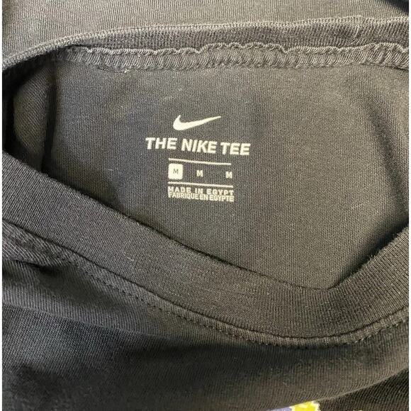 Nike Pro Mode Sports T-Shirt Boys Medium Black Short Sleeves Graphics Logo - Picture 4 of 5